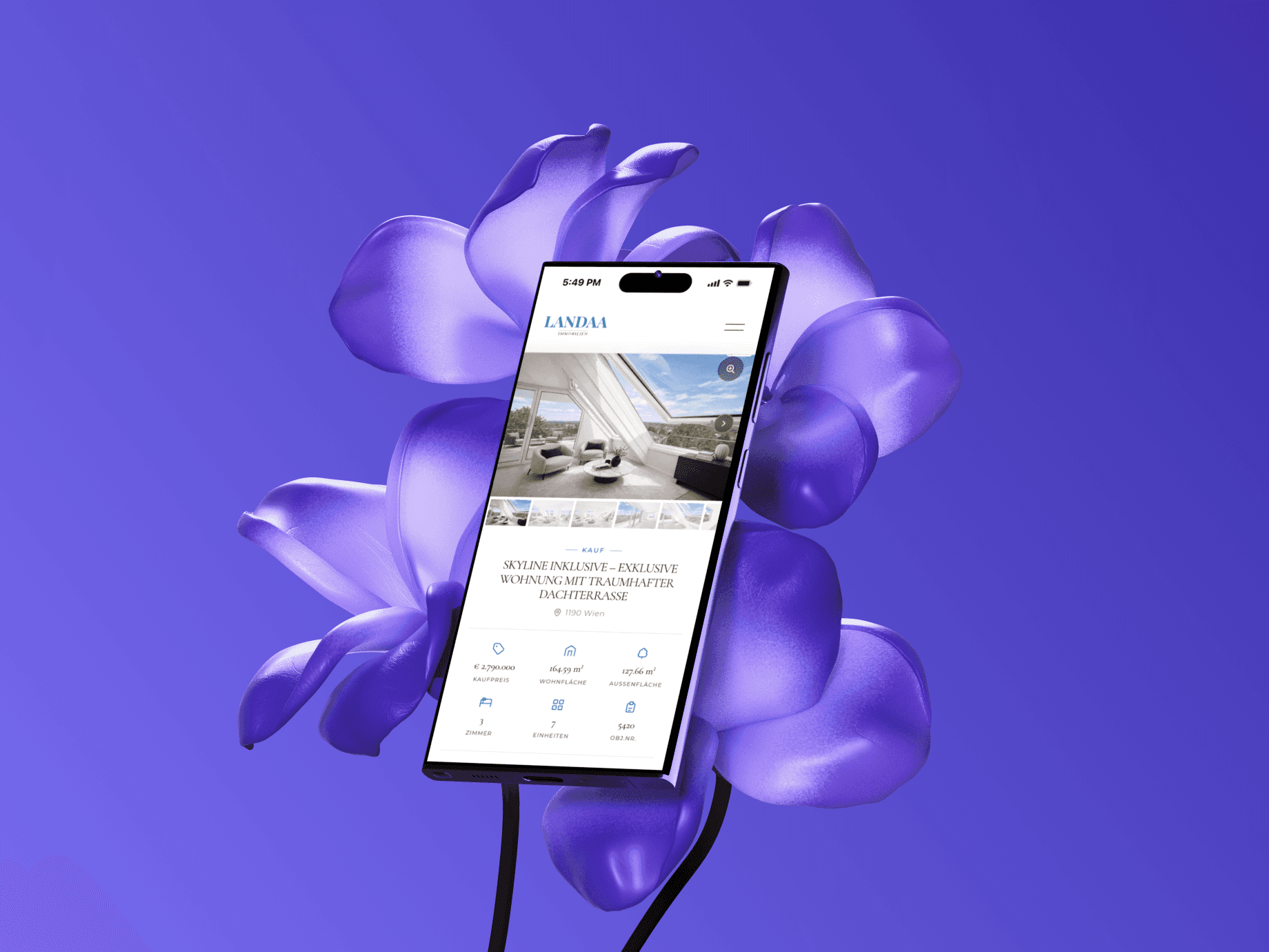 LANDAA Immobilien – Showcase
