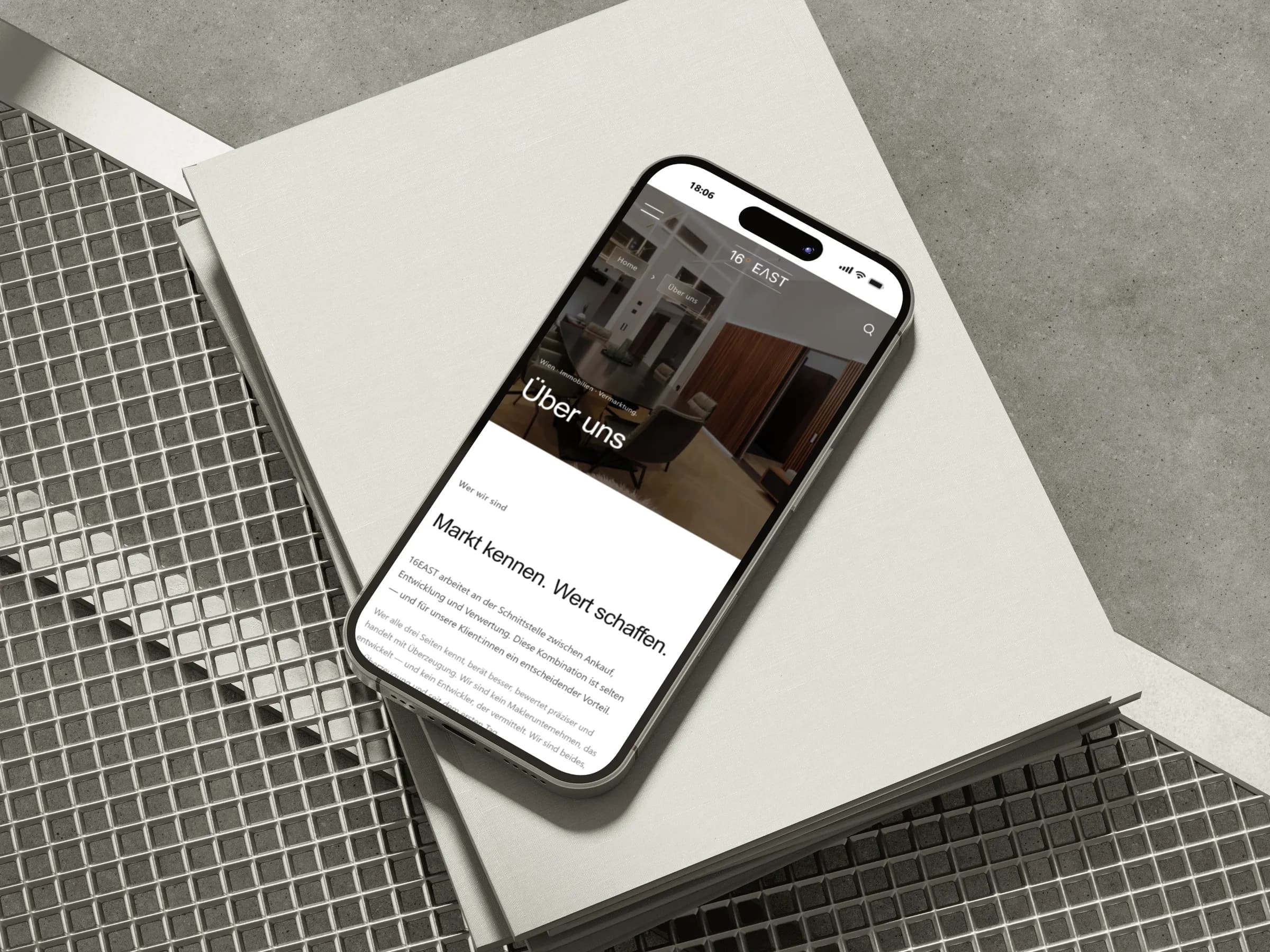 Website von 16east – Bild 4