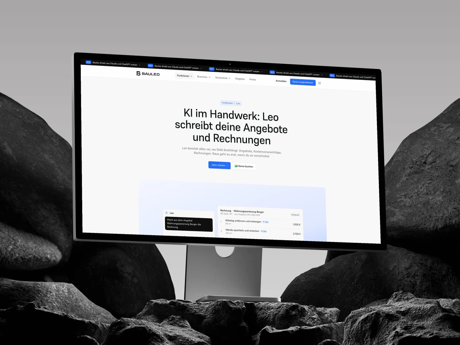 Bauleo website — image 1