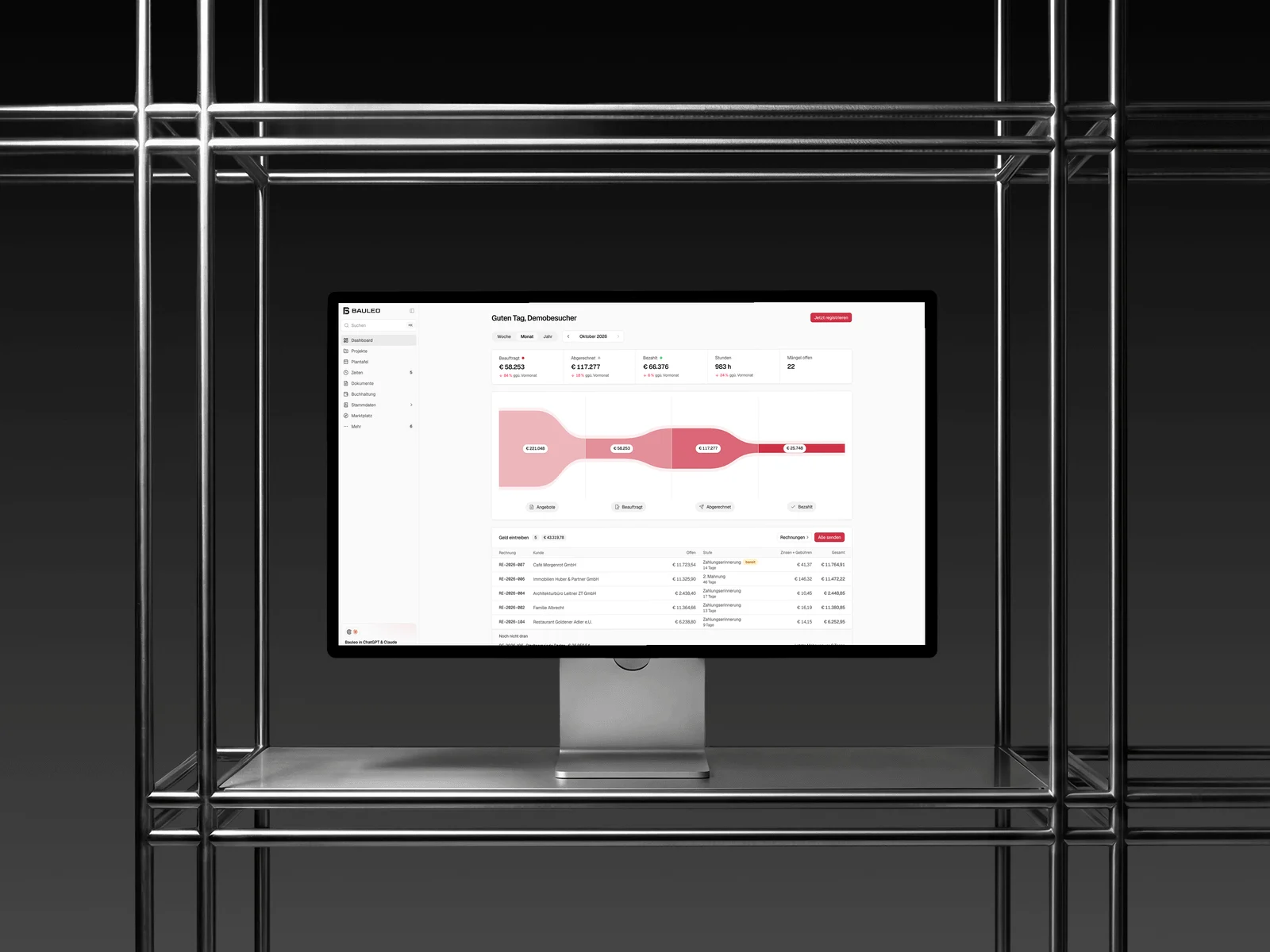 Bauleo Software website — image 6