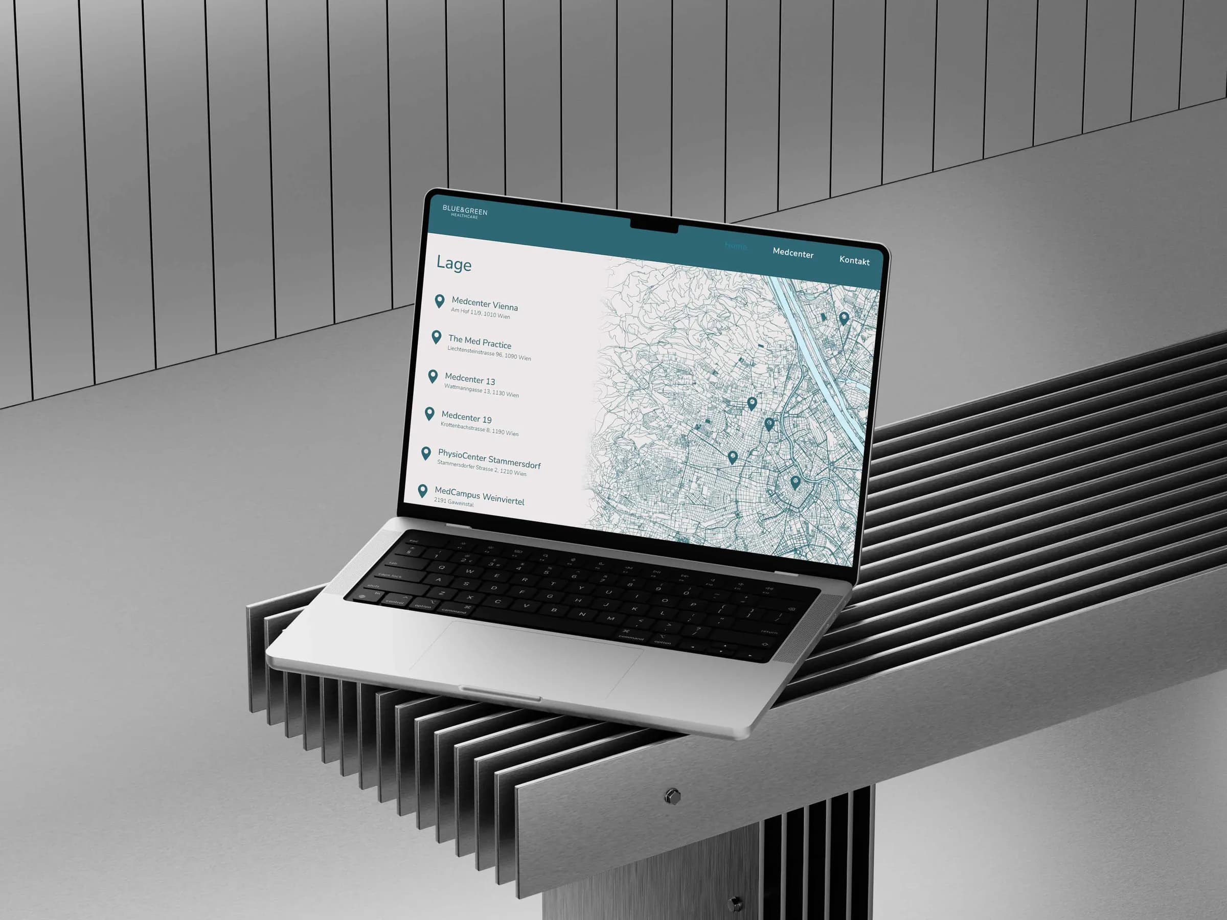 Website von Blue & Green MedCenter – Bild 4