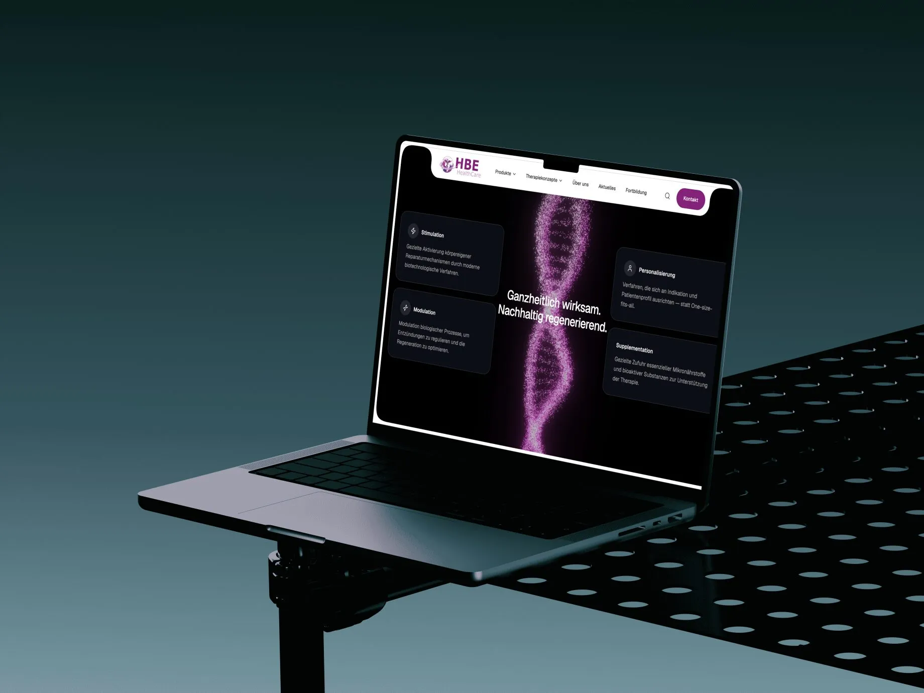 HBE Healthcare website — image 3