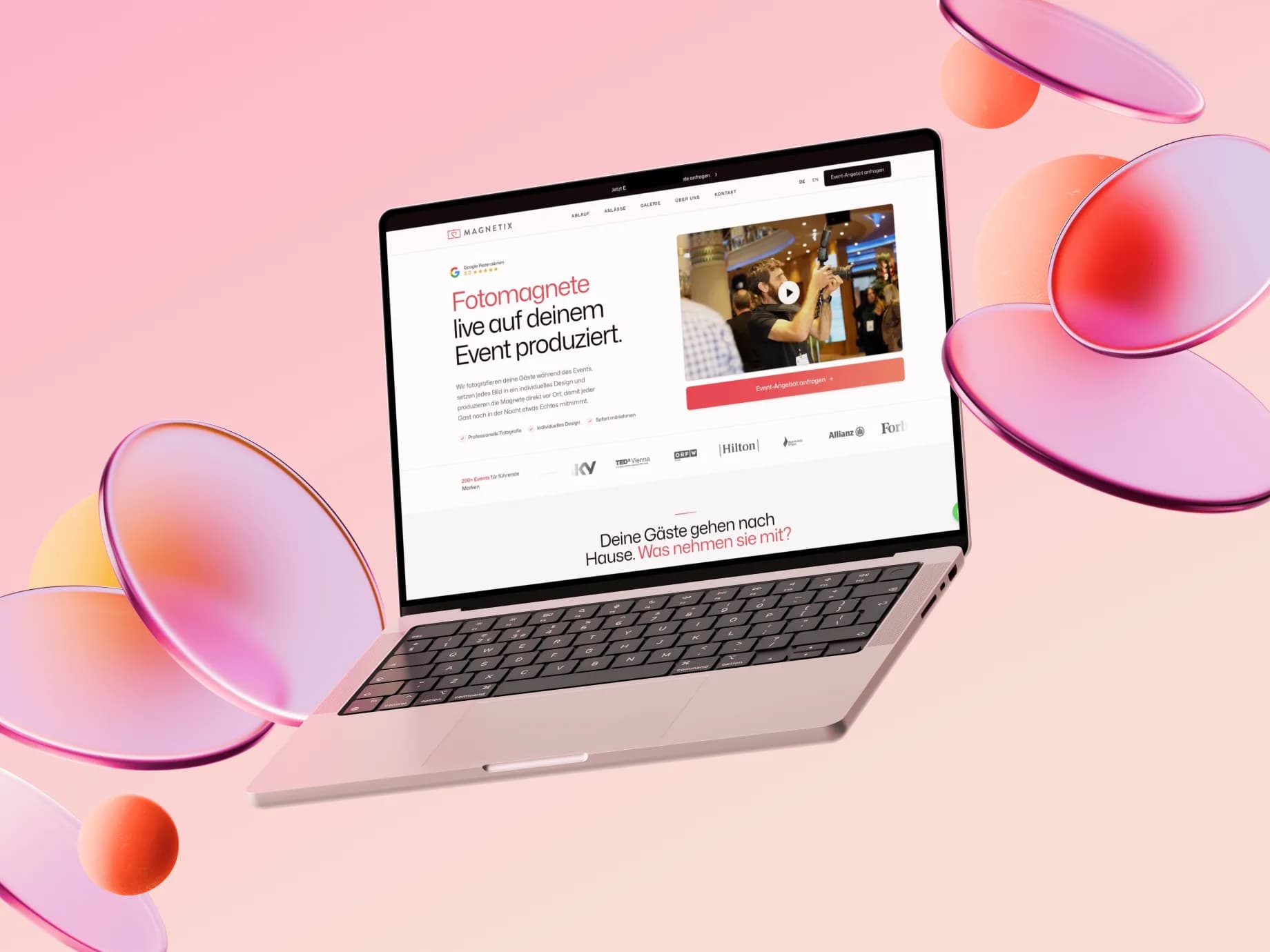 Magnetix website — image 1