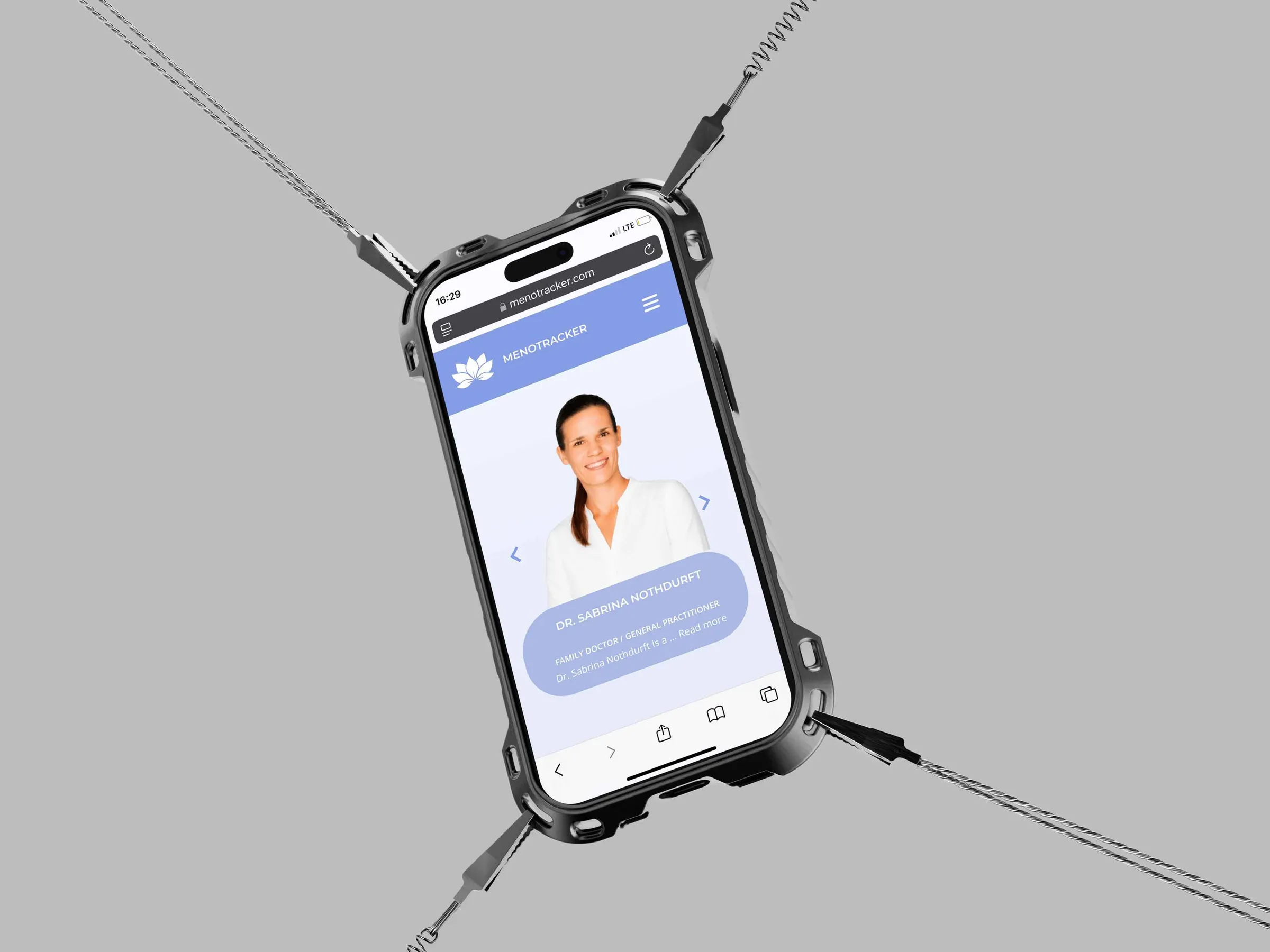 Menotracker website — image 3