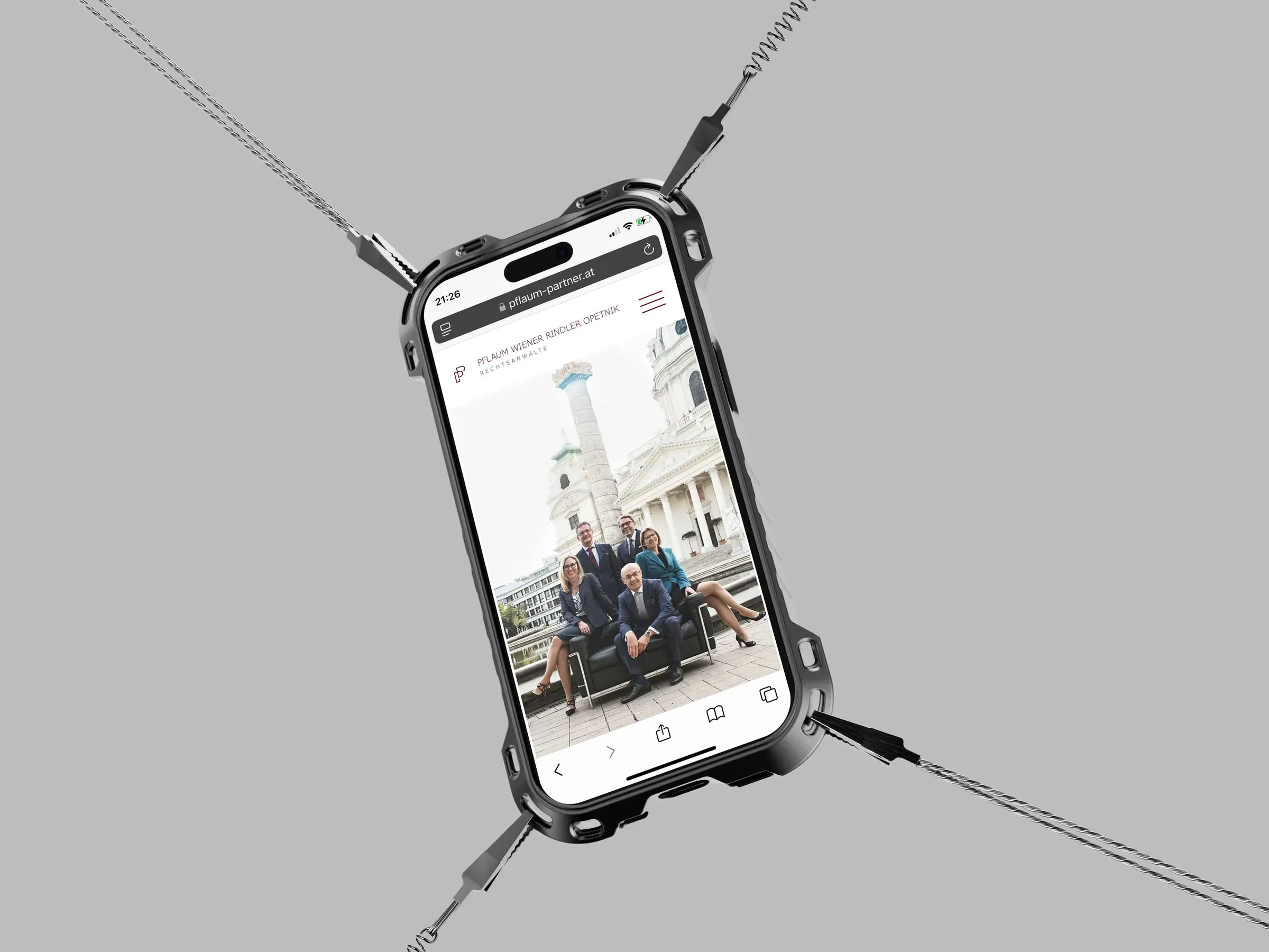 Website von Pflaum & Partner – Bild 4