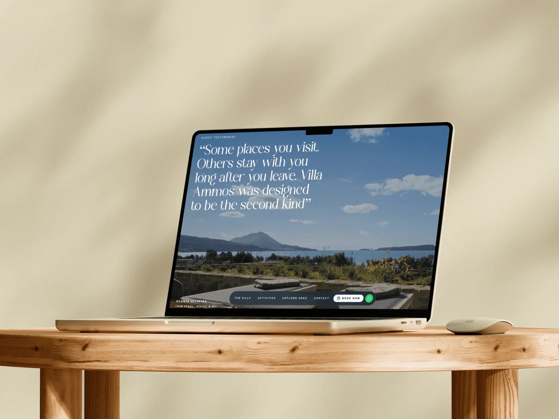Villa Ammos website — image 2