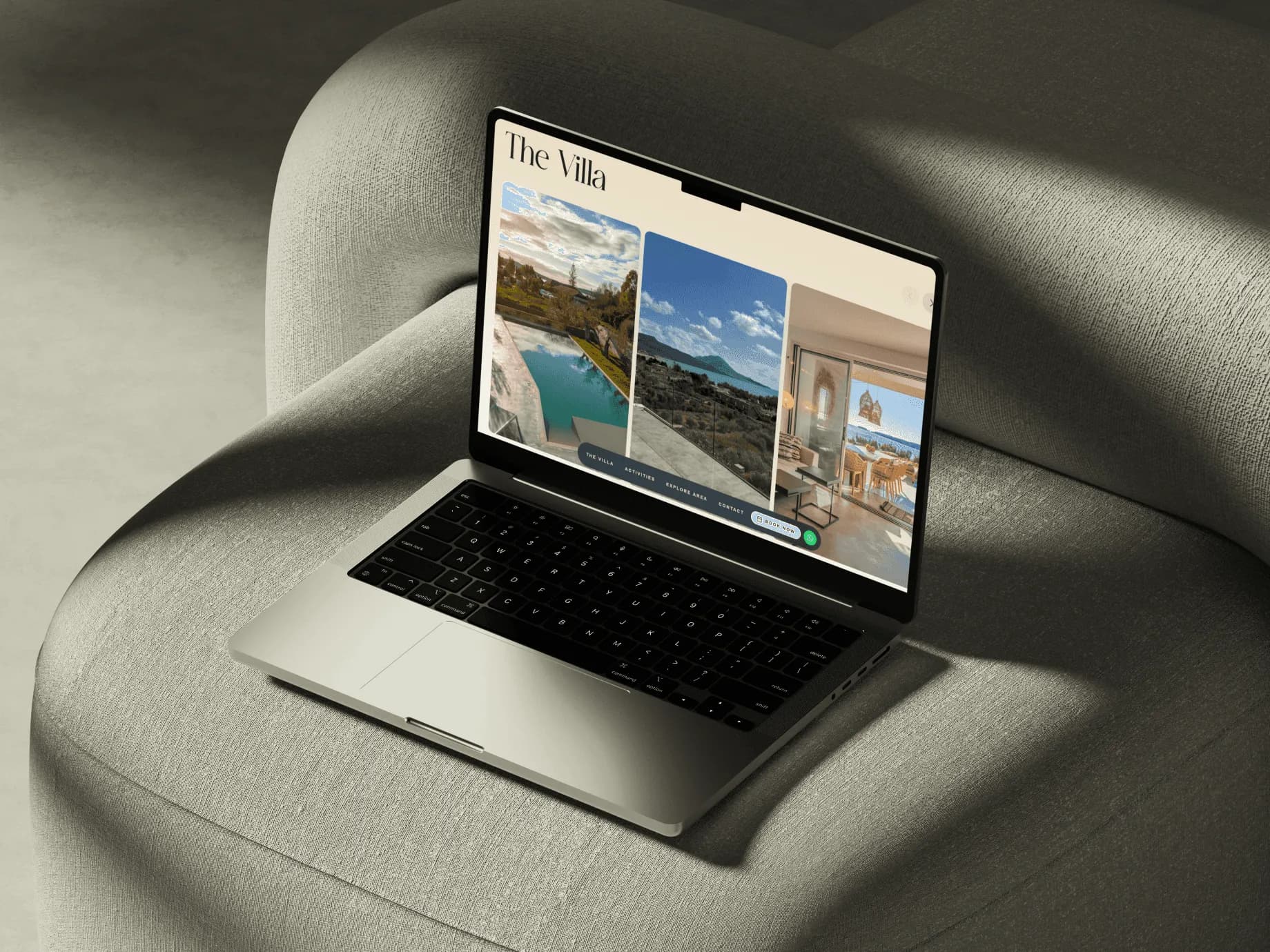 Villa Ammos website — image 4